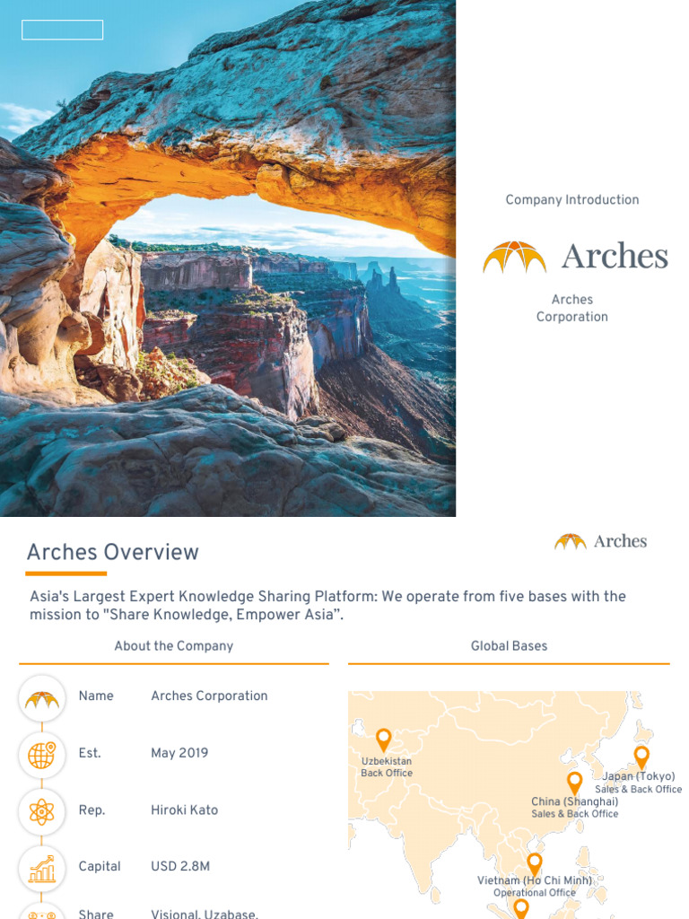 Arches Overview | PDF | Wind Power | Regulatory Compliance