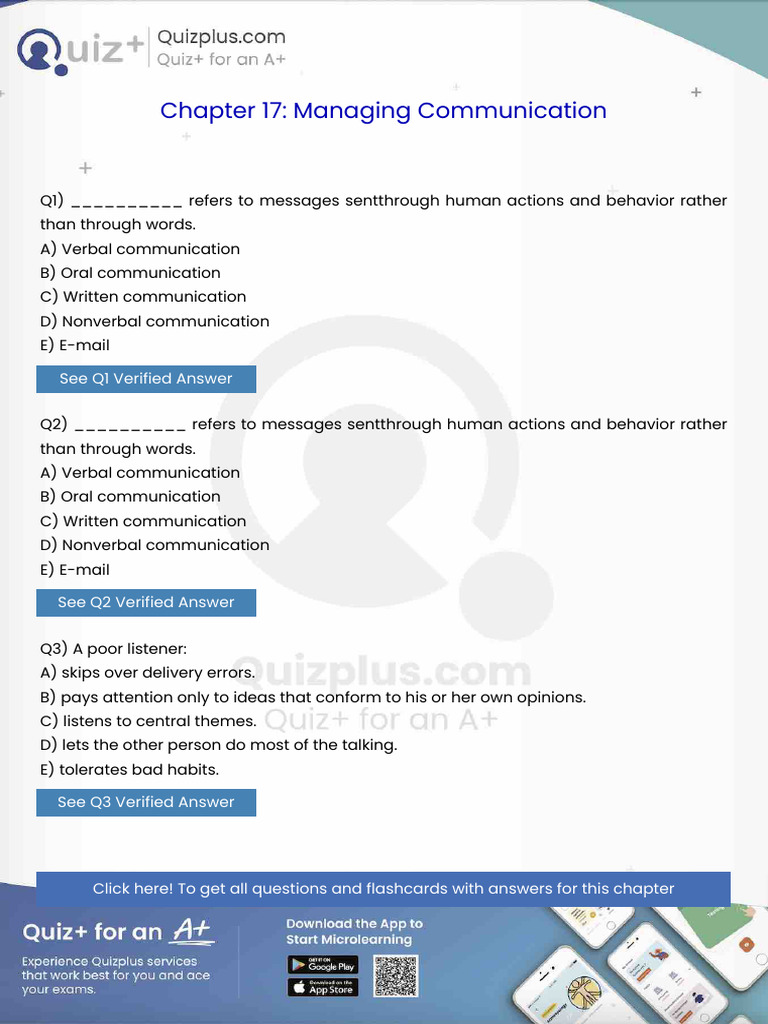 Refers to Messages Sentthrough Human Actions and Behavior Rather Than ...