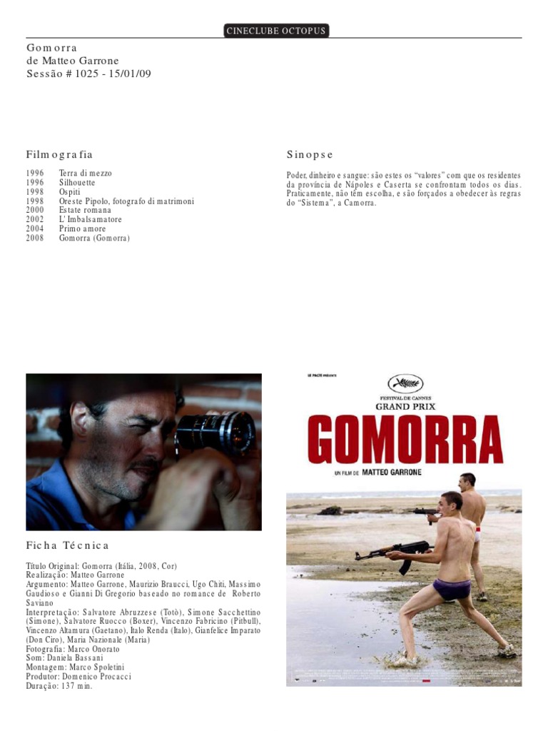 livro gomorra download Boletim gomorra pdf.