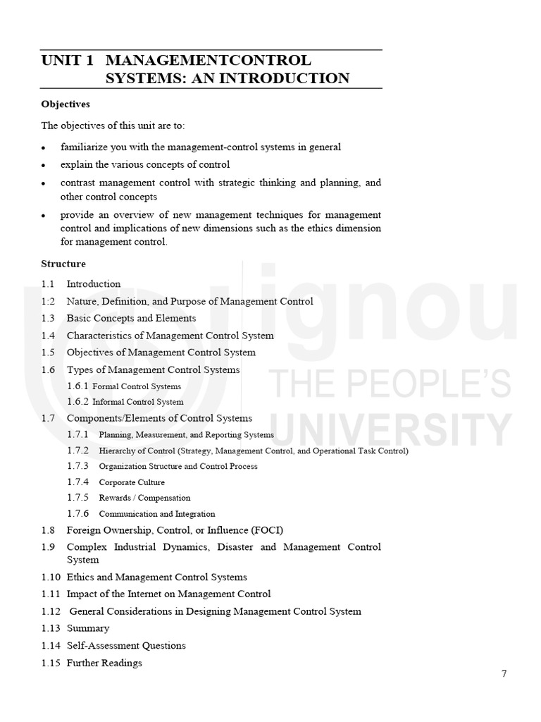 Unit-1 | PDF | System | Goal