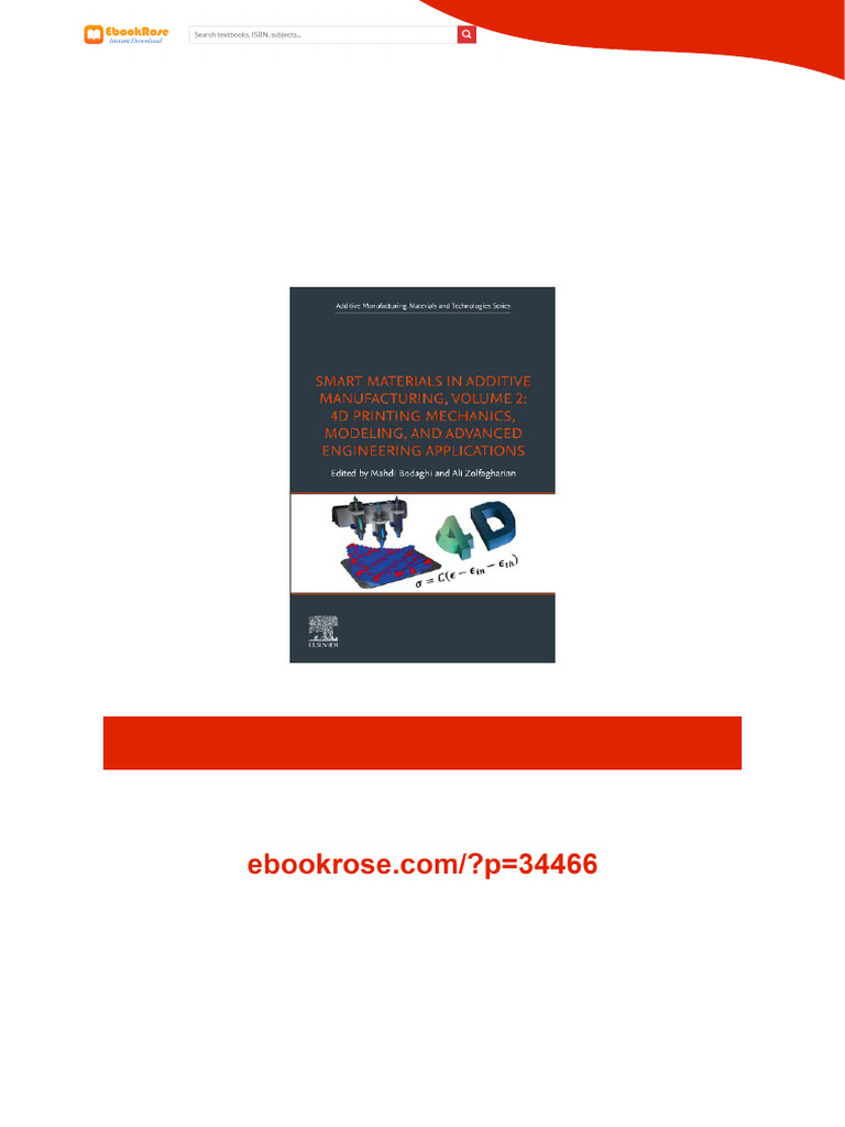 Smart Materials in Additive Manufacturing, Volume 2: 4D Printing ...