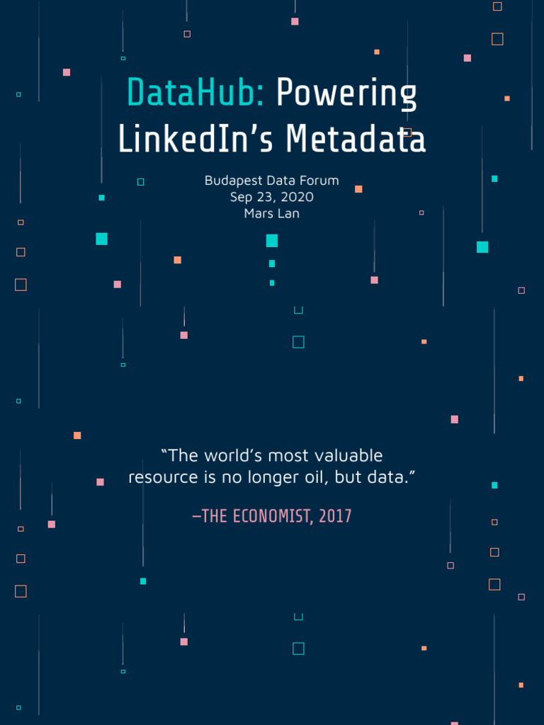 DataHub - Powering LinkedIn Metadata | PDF | Metadata | Computing
