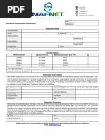 MTC Subscriber Service Application Form | PDF | Service Industries