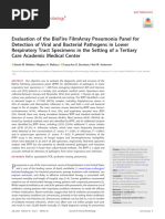 BioFire Panels | PDF | Beta Lactamase | Pneumonia