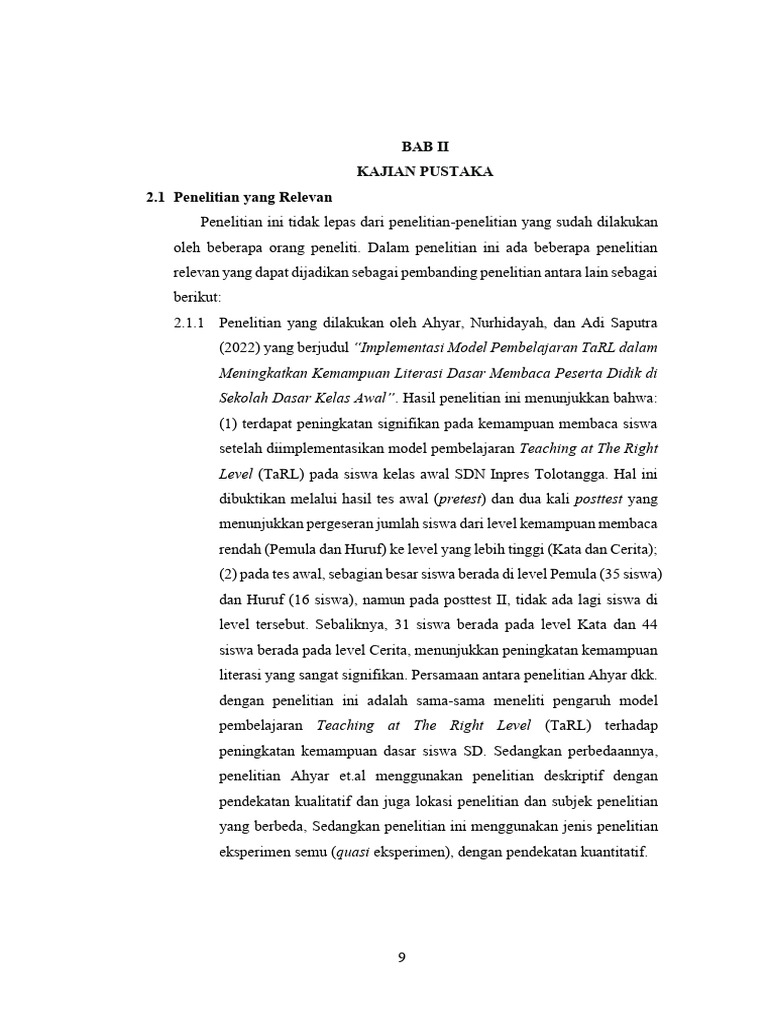 BAB II | PDF