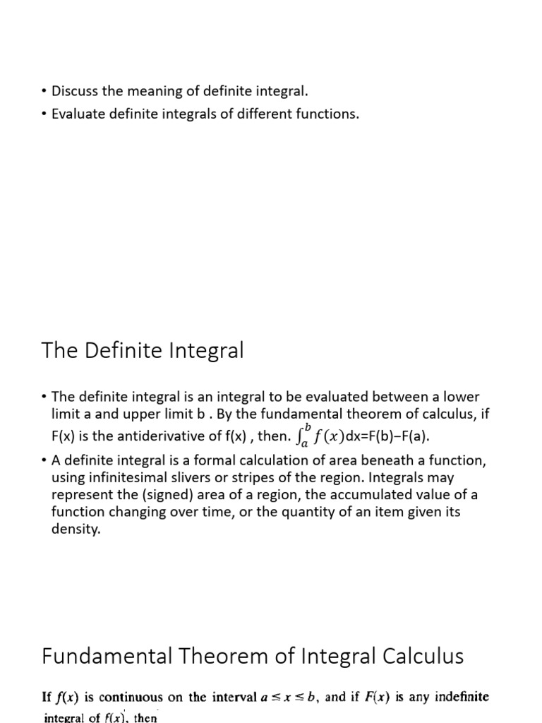 Lesson-7-Concept-of-Definite-Integrals | PDF