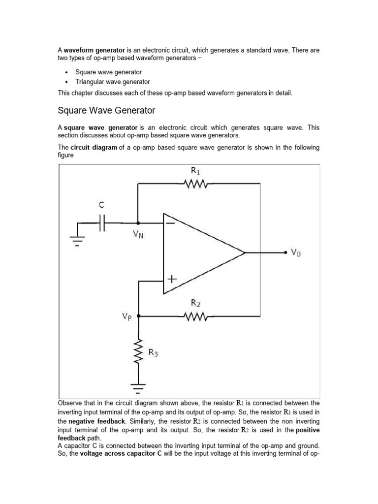 Wave Generator and DAC | PDF | Operational Amplifier | Electrical Circuits