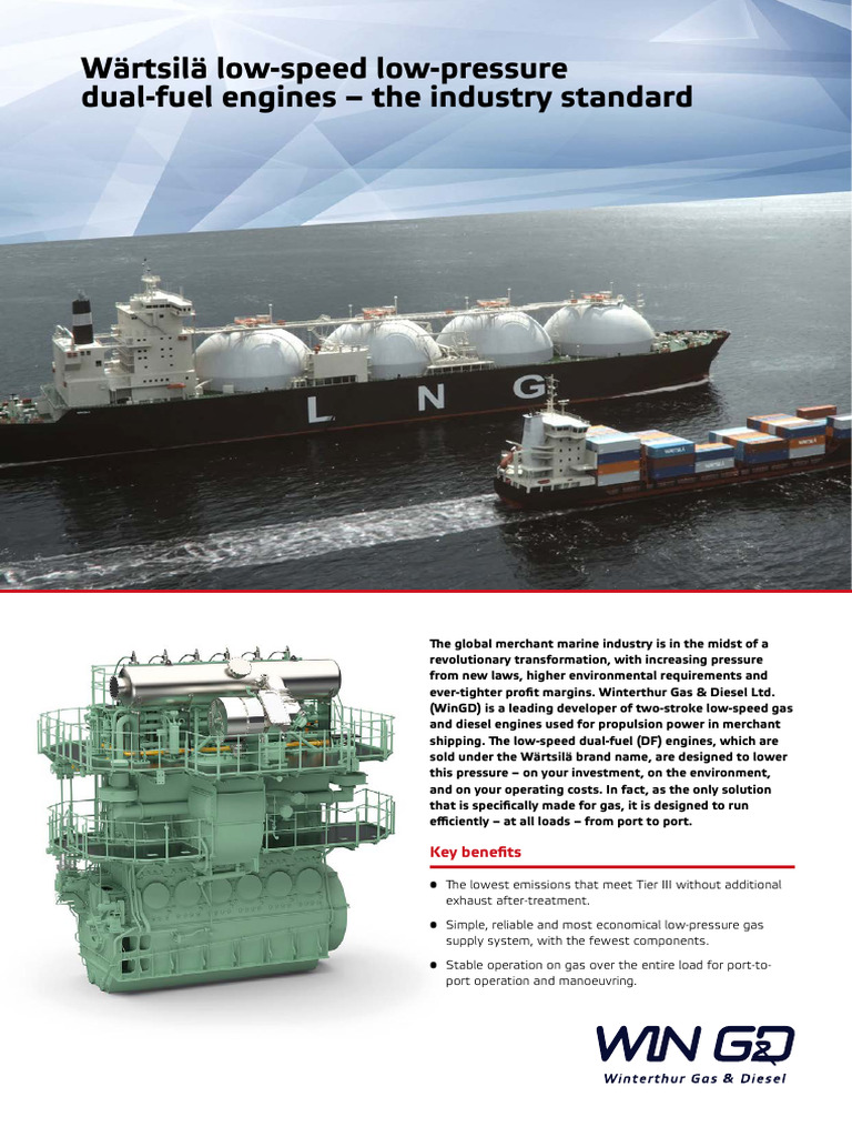 X DF Engines Brochure | PDF | Engines | Diesel Engine