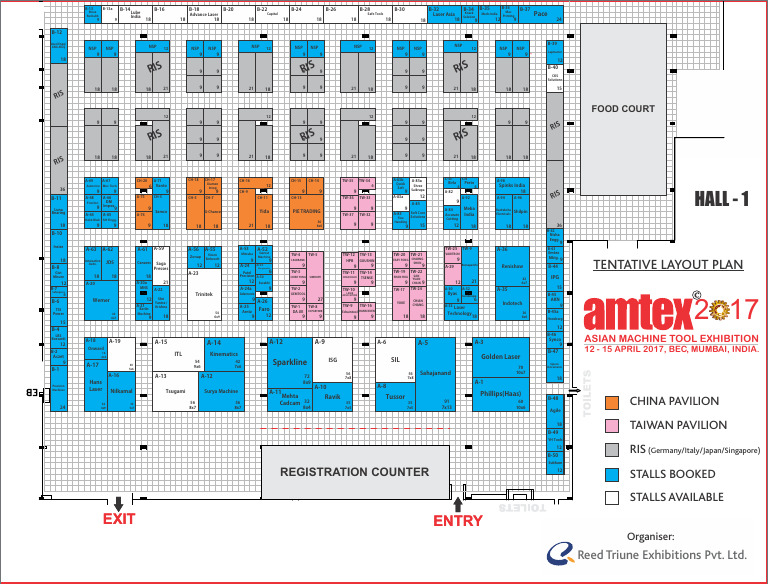Amtex 2017 Layout Plan | PDF