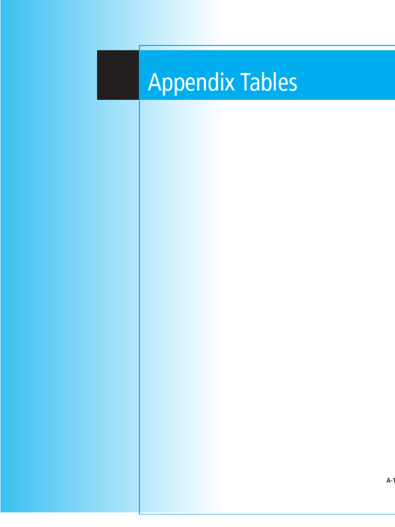 Stats Table's | PDF
