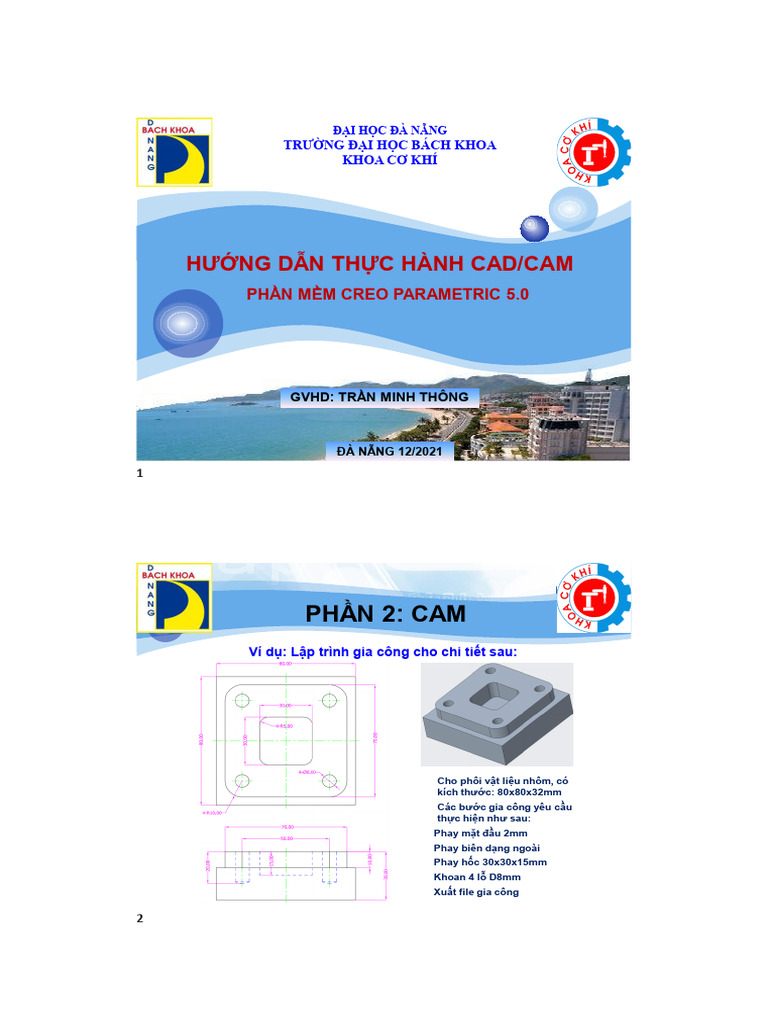 Creo_5.0_CAM_Basic | PDF
