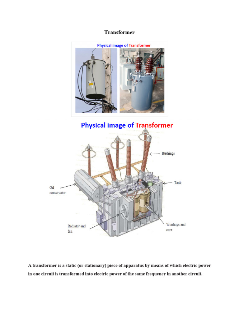 EEE-2113 ESE Transformer v2(1) | PDF