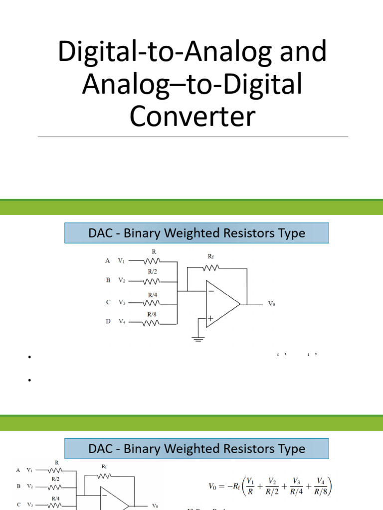 DAC_ADC | PDF | Analog To Digital Converter | Information And ...