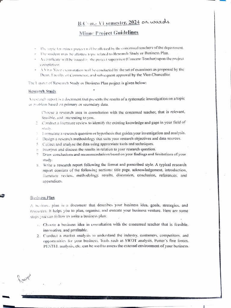 Minor Project Details | PDF