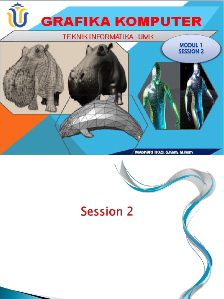 Modul 1 Sessi 2 Grafika Komp | PDF