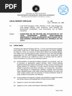 DBM Dilg Joint Circular No 1 s2026 | PDF | Food Security | Poverty