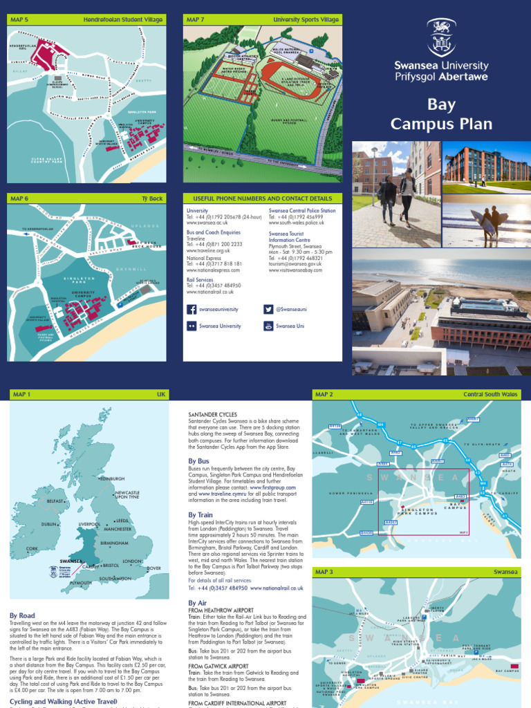 Bay Campus Map | PDF | Transport | Public Transport