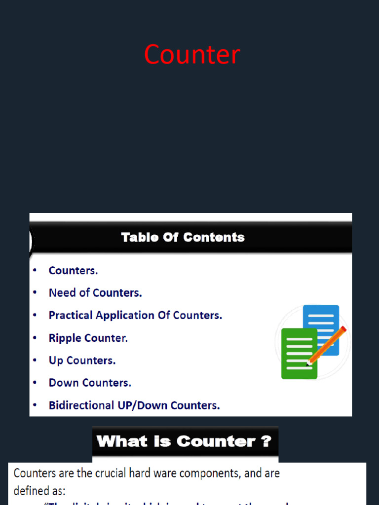 17 Counter | PDF