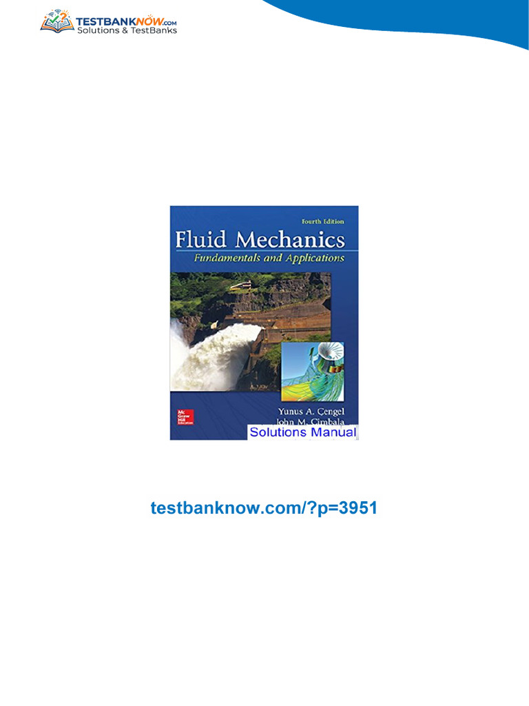 Download Fluid Mechanics Fundamentals and Applications 4th Edition ...