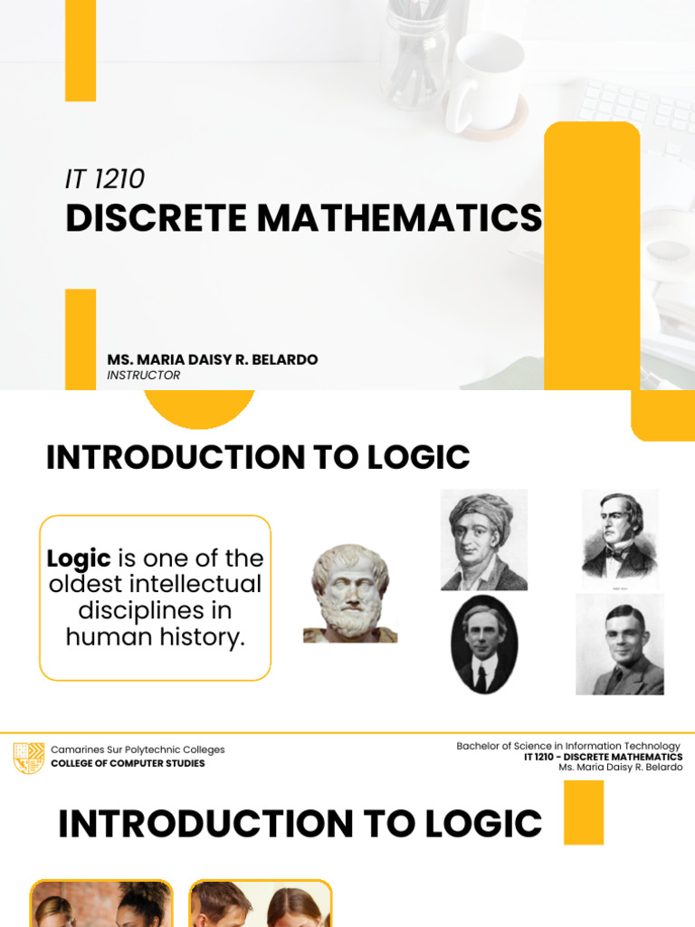 IT 1210 - Propositional Logic (1) | PDF | Mathematical Logic | Mathematics