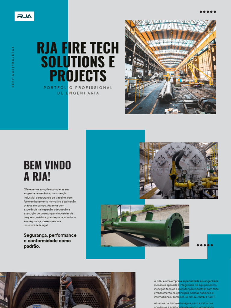 Rja - Portfolio Profissional de Engenharia - 2025 | PDF | Engenharia ...