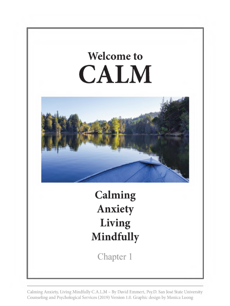 calm-chapter1 | PDF | Anxiety | Fear