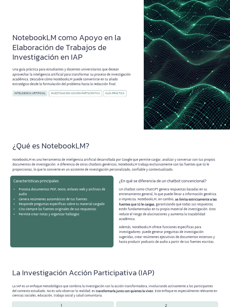 Notebook LM | PDF | Inteligencia artificial | Inteligencia (IA) y semántica