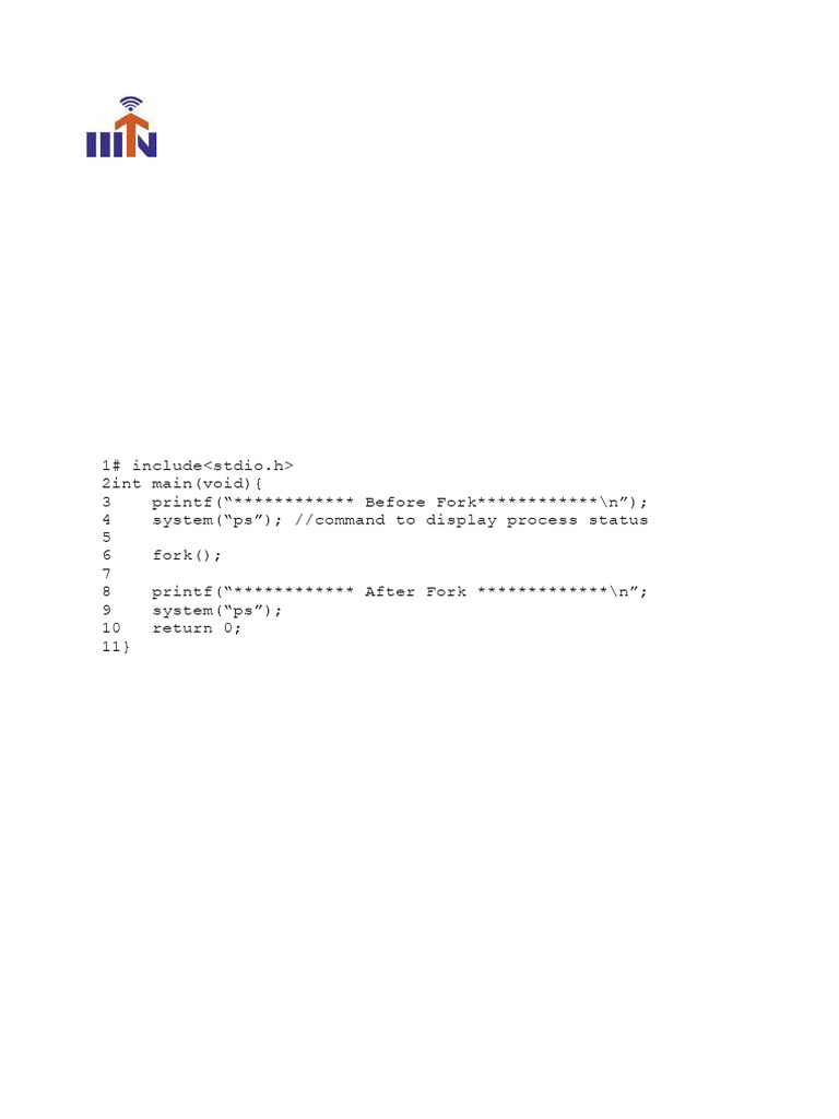 Lab 3 on Process System Call Implementation.docx | PDF