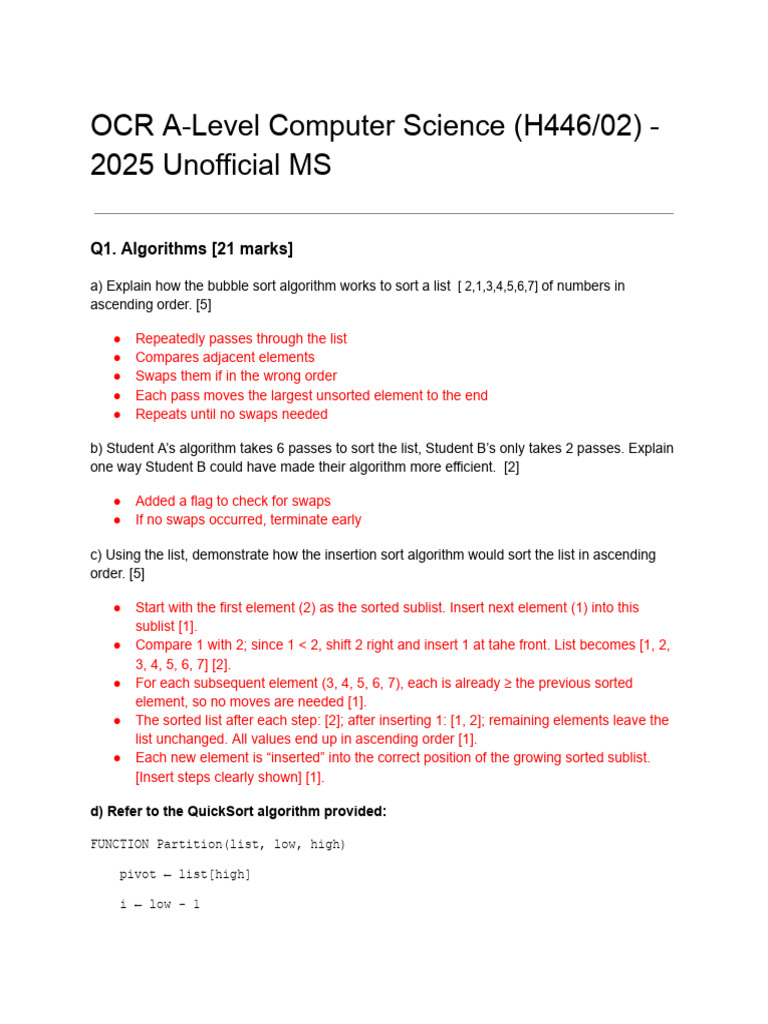 02 Question Recall | PDF