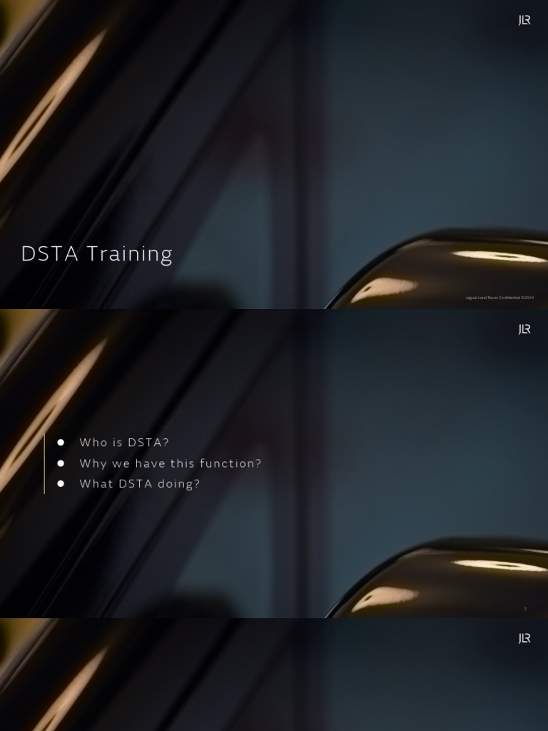 DSTA Training | PDF | Software | Software Architecture