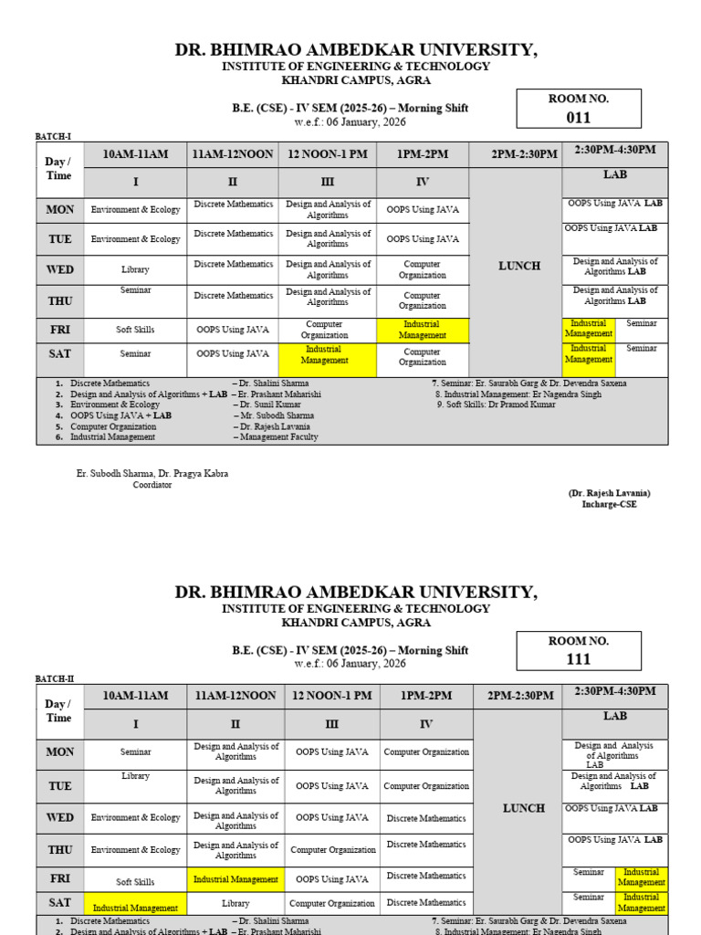 Updated Time Table | PDF | Chess Theory | Chess Openings