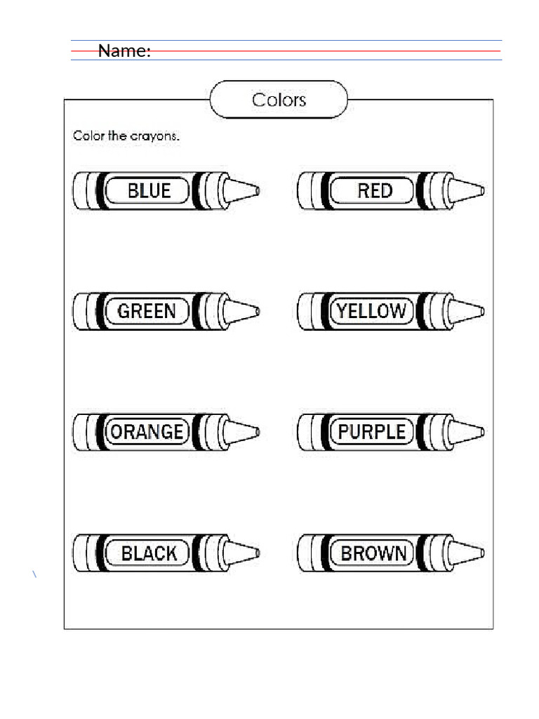 Worksheets for Preschooler | PDF