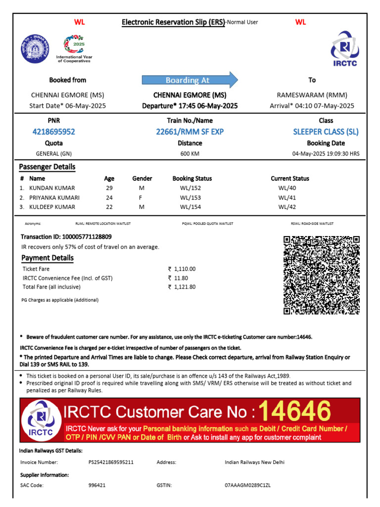 Ticket_4218695952 | PDF | Identity Document | Payments