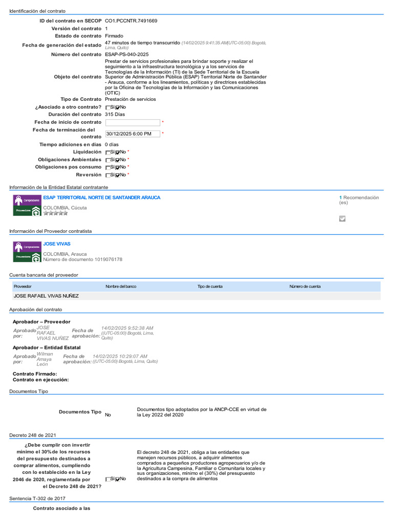 Esap PS 040 2025 | PDF