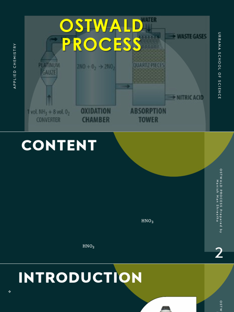 Ostwald Process | PDF | Nitric Acid | Nitrogen