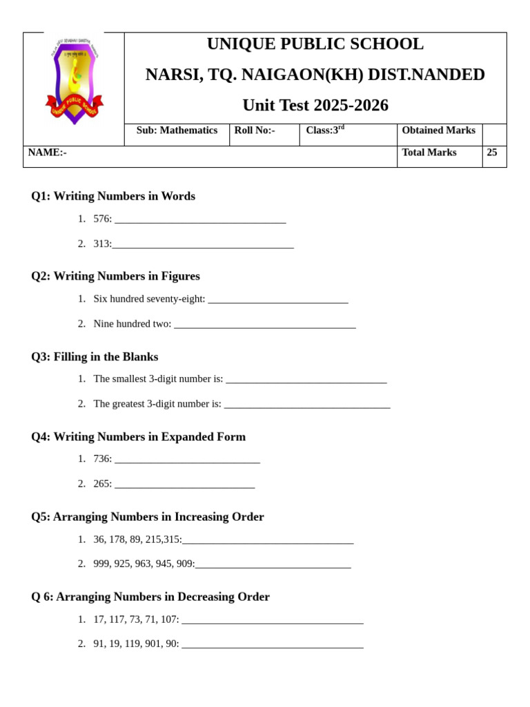 Class 3 | PDF