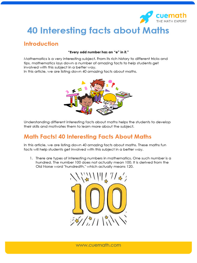 File 40 Interesting Facts About Maths Converted 1611748460 | PDF ...