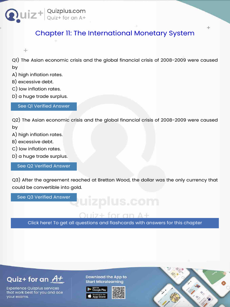 The Asian Economic Crisis and the Global Financial Crisis of 20082009 ...