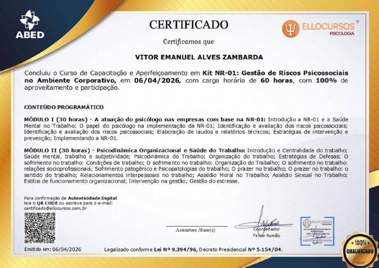 Certifica Do | PDF