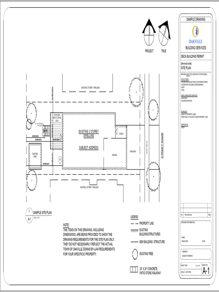 Building Deck Sample Drawings | PDF | Architectural Design | Architecture