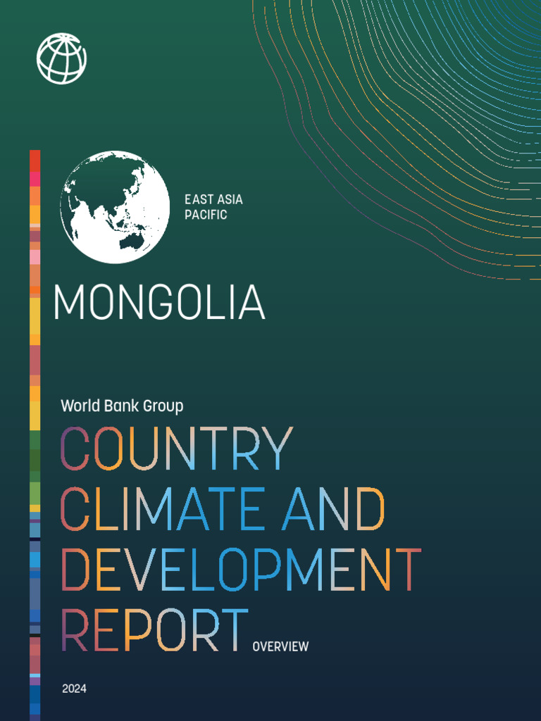 Mongolia CCDR Overview ENG | PDF | Climate Change Mitigation | Climate ...