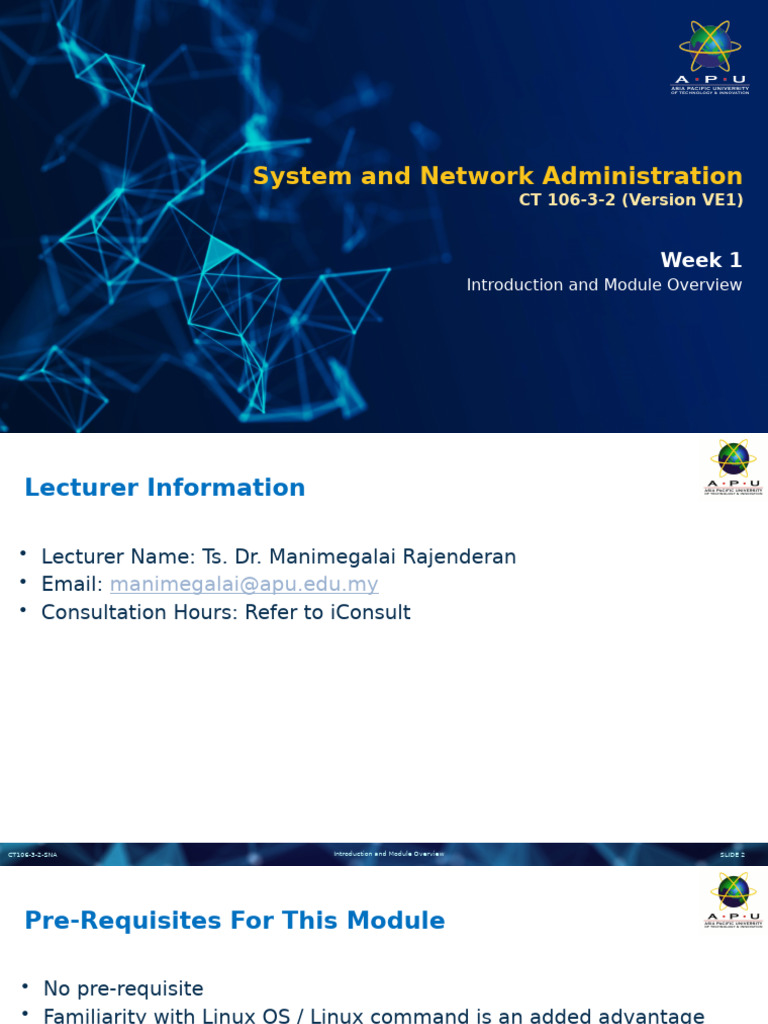 0 Introduction and Module Overview - SNA | PDF | Transport Layer ...