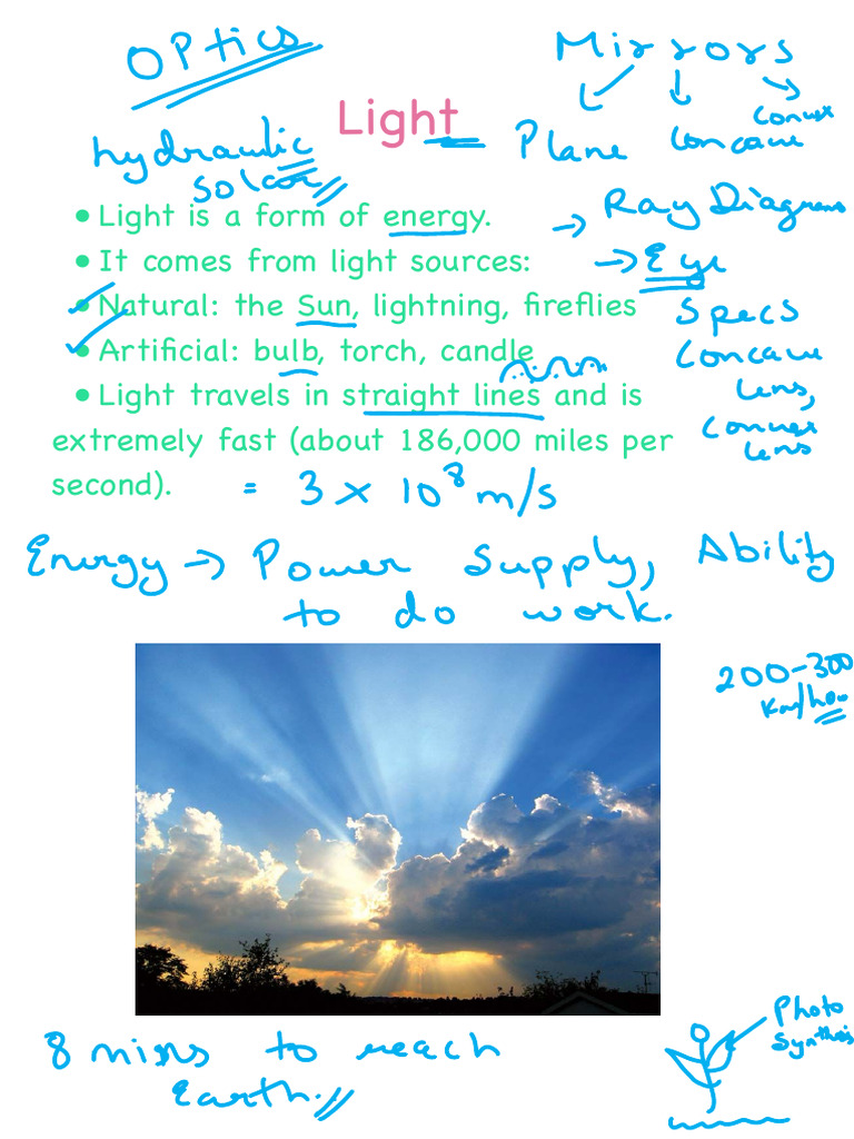 Light | PDF | Light | Shadow