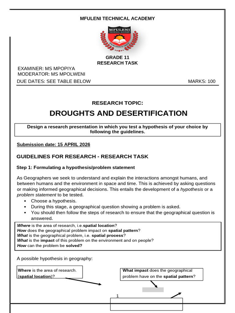 Gr 11 Research Project Mpopi | PDF | Map | Data