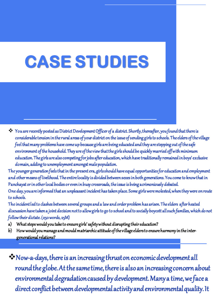 Ethic Case Studies 28-06-20 | PDF