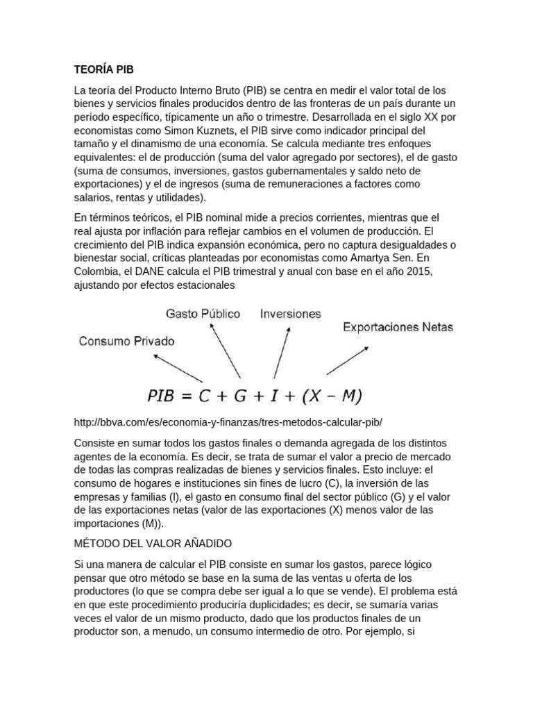 PRESENTACION MACROECONOMIA | PDF | Producto Interno Bruto | Economias