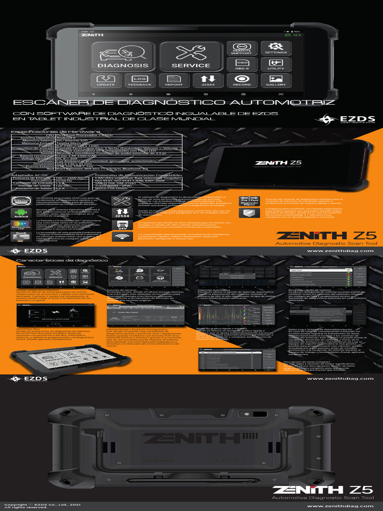 Zenith Brochure ESP_compressed | PDF | USB | Red de computadoras