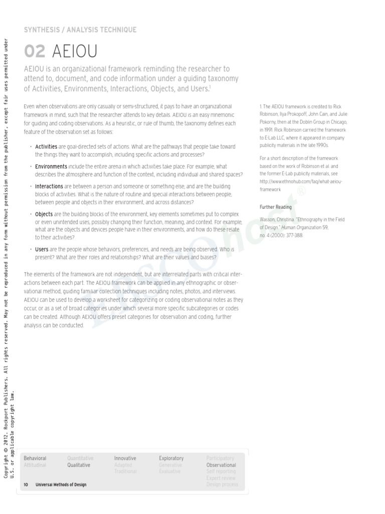 AEIOU | PDF