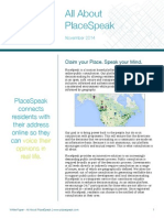 White Paper—All About PlaceSpeak