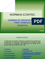 Normas Icontec Presentación Trabajos Escritos